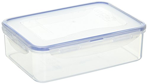 Product Cover (Pack of 4) LOCK & LOCK Airtight Rectangular Food Storage Container 54.10-oz / 6.76-cup