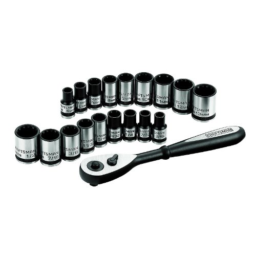 Product Cover Craftsman 19 Piece Universal 1/4-in. Dr. Socket Wrench Set, 32825