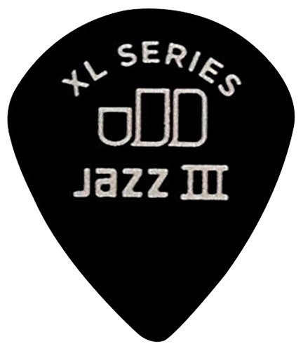 Product Cover Dunlop 498P1.35 Tortex Jazz III XL, Black, 1.35mm, 12/Player's Pack