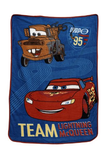 Product Cover Disney Coral Fleece Blanket, Cars Taking The Race
