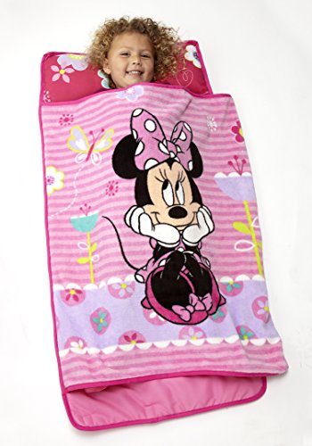 Product Cover Disney Minnie Mouse Toddler Rolled Nap Mat, Sweet as Minnie, Minnie Mouse - Sweet as Minnie