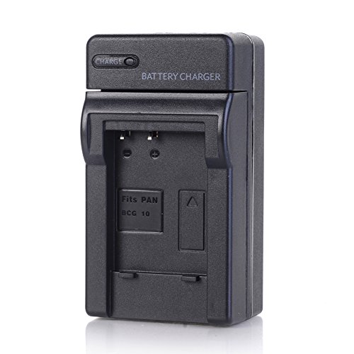 Product Cover DE-A65B Battery Charger Compatible Panasonic DMW-BCG10 DMW-BCG10E and Lumix DMC-ZS1 ZX1 ZX3 ZS3 ZS5 ZS6 ZS7 ZS8 ZS10 ZS15 ZS19 ZS20 ZR1 ZR3 DMC-TZ6 DMC-TZ7 DMC-TZ8 DMC-TZ10 DMC-TZ18 DMC-TZ20 TZ30