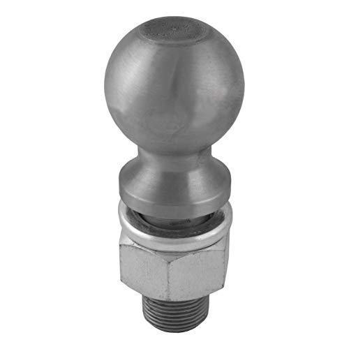 Product Cover CURT 40085 Raw Steel Trailer Hitch Ball, 30,000 lbs., 2-5/16-Inch Diameter Tow Ball with 1-1/4-Inch x 2-5/8-Inch Shank