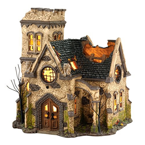 Product Cover Department 56 4036592 Snow Village Halloween The Haunted Lit House, 9.06 inch