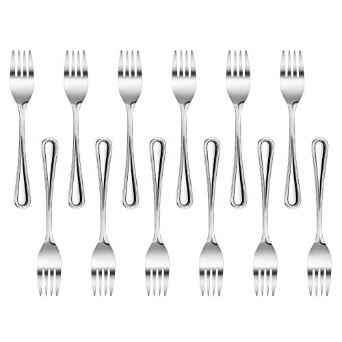 Product Cover New Star Foodservice 58529 Bead Pattern, Stainless Steel, Salad Fork, Set of 12