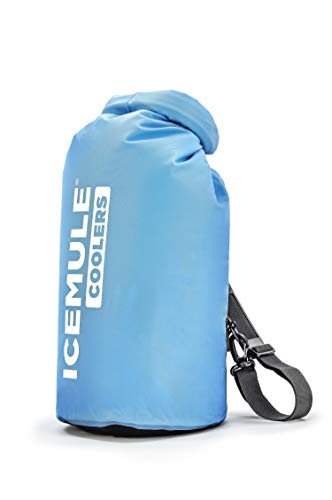 Product Cover IceMule Classic Insulated Backpack Cooler Bag - Hands-Free, Collapsible, and Waterproof, This Portable Cooler is an Ideal Sling Backpack for Hiking, The Beach, Picnics and Camping-Medium, Blue
