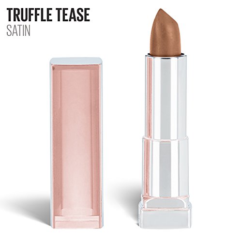 Product Cover Maybelline New York Color Sensational Nude Lipstick, Satin Lipstick, Truffle Tease, 0.15 Ounce (Pack of 1)