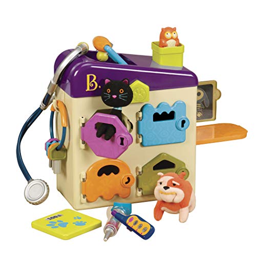 Product Cover B. toys by Battat - B. Pet Vet Toy - Doctor Kit for Kids Pretend Play (8 pieces)