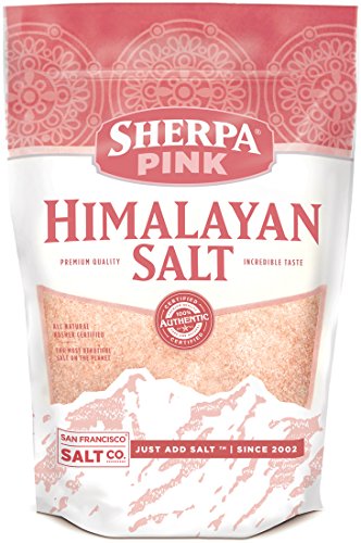 Product Cover Sherpa Pink Gourmet Himalayan Salt - 2 lbs. Extra-Fine Grain
