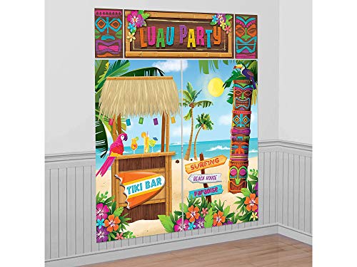 Product Cover Amscan Tiki Party Scene Setters Wall Decorating Kit