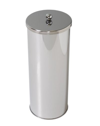 Product Cover Zenna Home 7666ST,  Toilet Paper Canister, Chrome