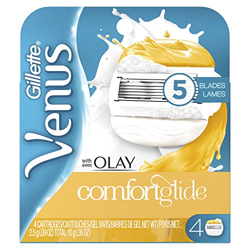 Product Cover Gillette Venus ComfortGlide plus Olay Coconut Women's Razor Blades - 4 Refills