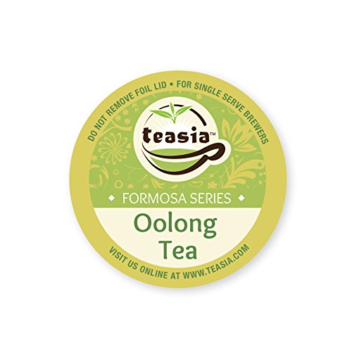 Product Cover Teasia Oolong Tea Pods (36-count), Formosa Series, All Natural GMO-free Hot & Iced Tea Capsules Compatible with Keurig Single Serve Brewers