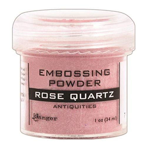 Product Cover Ranger Embossing Powder, 1-Ounce Jar, Rose Quartz