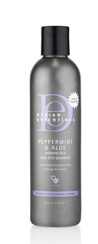 Product Cover Design Essentials Peppermint & Aloe Therapeutics Anti-Itch Shampoo For Instant Scalp and Dandruff Relief - 8 Oz