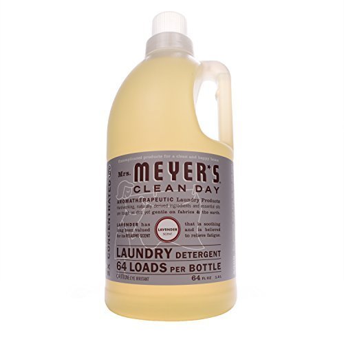 Product Cover Mrs. Meyer's Clean Day Laundry Detergent, Lavender, 64 oz, 64 loads-2 pk