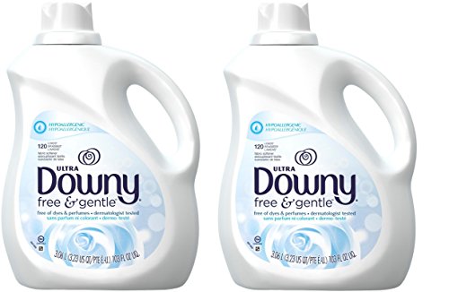Product Cover Downy Liquid Fabric Conditioner - Free & Gentle - 103 oz - 2 pk