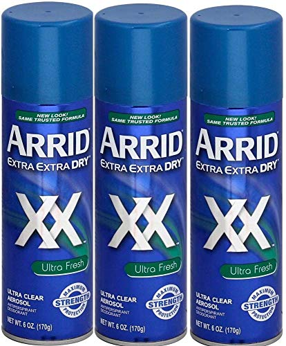 Product Cover ARRID XX Ultra Clear Anti-Perspirant Deodorant Spray, Ultra Fresh 6 oz (Pack of 3)
