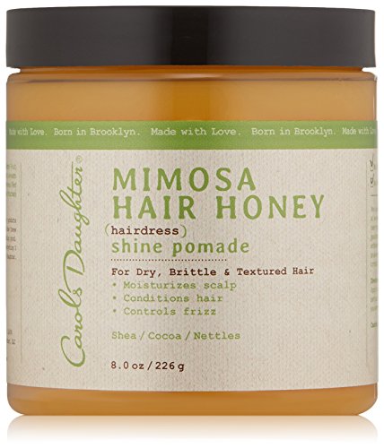 Product Cover Carol's Daughter Mimosa Hair Honey Shine Pomade For Dry Hair and Textured Hair, with Shea Butter and Cocoa Butter, Paraben Free Hair Pomade, 8 fl oz (Packaging May Vary)