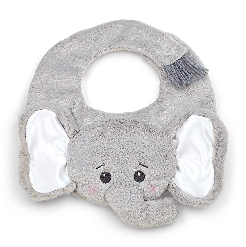 Product Cover Bearington Baby Lil' Spout Gray Elephant Bib, 10