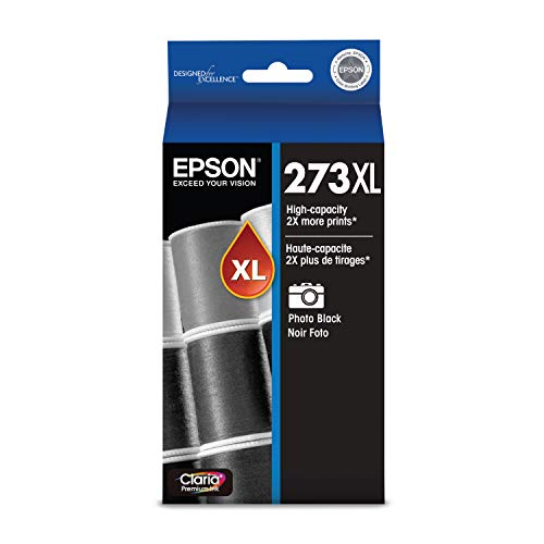 Product Cover Epson T273XL120 Clarian Premium Photo Black High Capacity Cartridge Ink