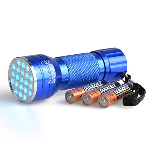 Product Cover PeeDar 2.0 UV Pet Urine Detector Black Light Flashlight + Cat & Dog Behaviorist Book + 3 AAAs. Ultra Bright Optimal 380-385NM LEDs Find Invisible Stains Instantly! Rid Cat, Dog Pee Issues Forever.