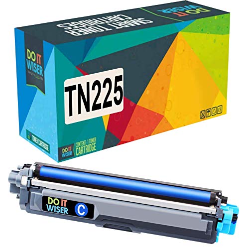 Product Cover Do it Wiser Compatible Toner Cartridge Replacement for Brother TN221 TN225 to use with HL-3170CDW MFC-9340CDW MFC-9130CW MFC-9330CDW HL-3140CW HL-3180 (Cyan)