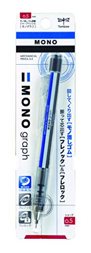 Product Cover Tombow Mono Graph Shaker Mechanical Pencil 0.5mm, Pattern Body (SH-MG)