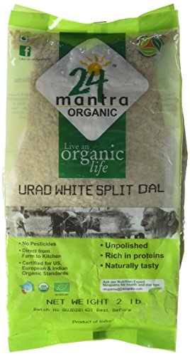 Product Cover 24 Mantara 24 Mantra Organic Urad White Split - 2 Lb,, ()