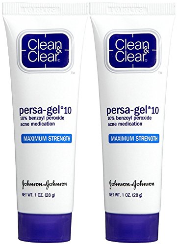 Product Cover Clean & Clear Persa- Gel 10 Acne Treatment, Maximum Strength, 1 oz, 2 pk