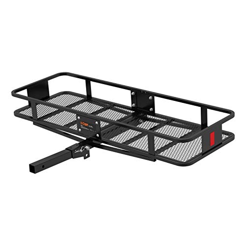 Product Cover CURT 18151 Basket Trailer Hitch Cargo Carrier 500 lbs. Capacity Style