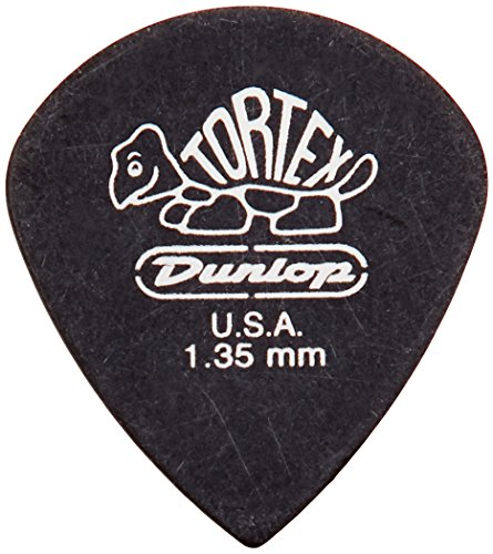 Product Cover Dunlop 482P1.35 Tortex Pitch Black Jazz III, 1.35mm, 12/Player's Pack