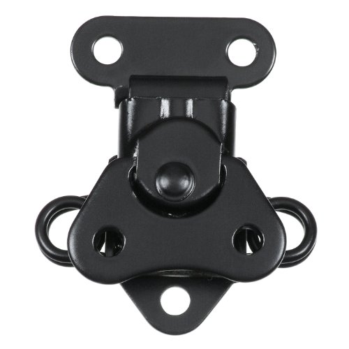 Product Cover Reliable Hardware Company RH-2201BK/2327BK-A Small Black Butterfly Latch and Keeper