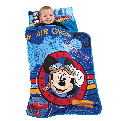 Product Cover Disney Mickey's Toddler Rolled Nap Mat, Flight Academy