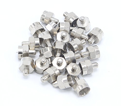 Product Cover 25 Pieces F Type 75 Ohm Terminator Coaxial Satellite TV RF Port End Caps