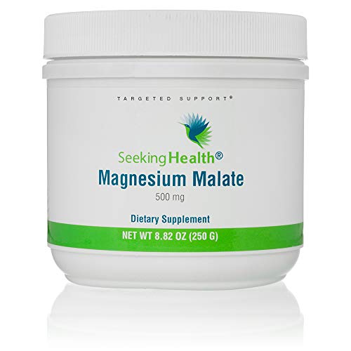 Product Cover Magnesium Malate Powder | Provides 500 mg of Magnesium Malate as Dimagnesium Malate Per Serving | Physician Formulated | Seeking Health