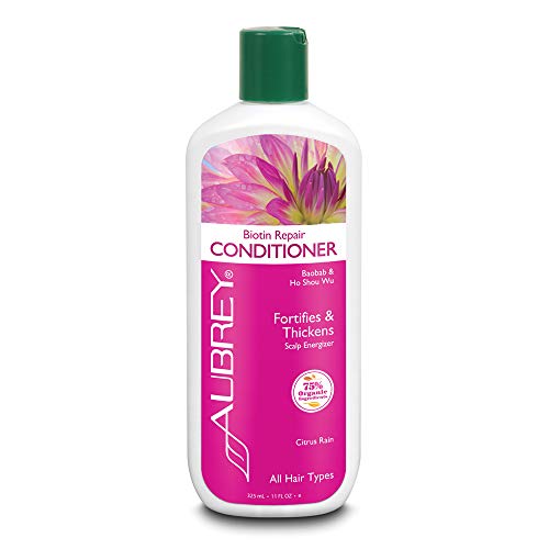 Product Cover Biotin Repair Conditioner Aubrey Organics 11 fl oz Liquid