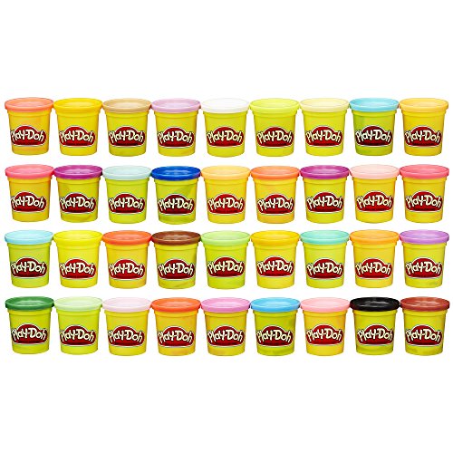 Product Cover Play-Doh Modeling Compound 36-Pack Case of Colors, Non-Toxic, Assorted Colors, 3-Ounce Cans (Amazon Exclusive)