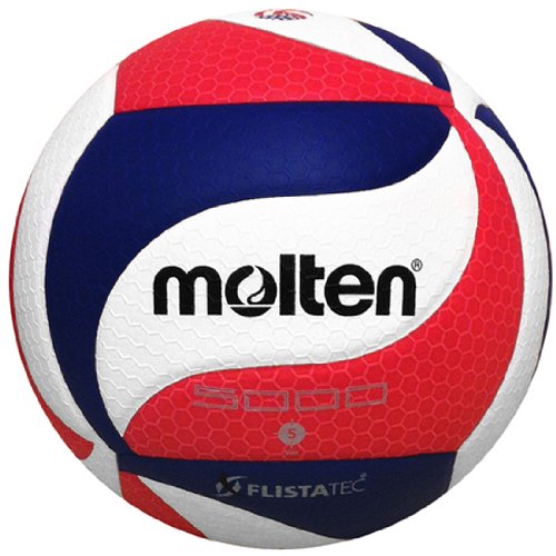Product Cover Molten FLISTATEC Volleyball - Official Volleyball of USA Volleyball, Red/White/Blue