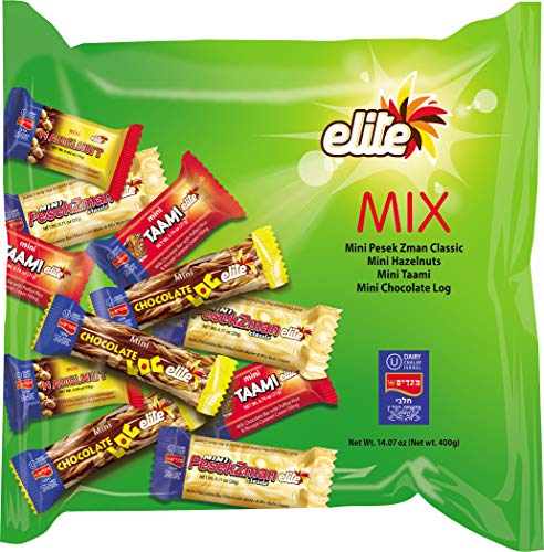 Product Cover Elite, Mini Milk Chocolate Bar Variety Pack, 14oz