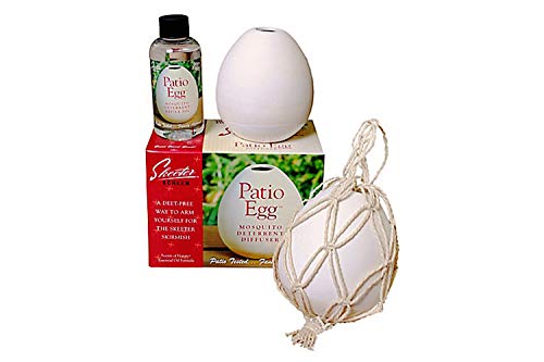 Product Cover Patio Egg: Mosquito & Insect Deterrent & Diffuser: Includes Essential Oils