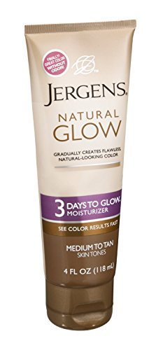 Product Cover Jergens Natural Glow 3 Days to Glow Moisturizer, Medium to Tan 4 oz (Pack of 3)