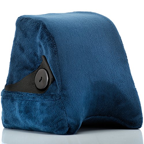 Product Cover Travel Pillow by Travel Heads | Comfortable Memory Foam Neck Pillow, Best Shoulder Wedge Pillow for Airplanes & Cars (Blue)