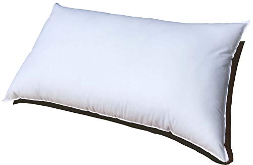 Product Cover Pillowflex 12x18 Inch Premium Polyester Filled Pillow Form Insert - Machine Washable - Oblong Rectangle - Made in USA