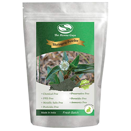 Product Cover Bhringraj Powder (Eclipta Alba) - 100% Natural Pure & Natural Herbal powder, Finely ground for multi-purpose use- 100 grams
