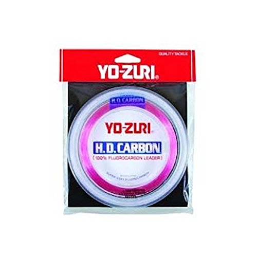 Product Cover Yo-Zuri HD Fluorocarbon Leader Pink 30Yds