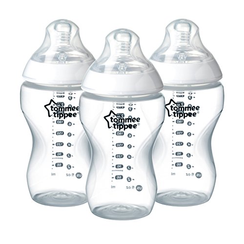 Product Cover Tommee Tippee Closer to Nature Added Cereal Baby Bottle, Y-Cut Nipple, Easy Latch Nipple, 11 Ounce, 3 Count