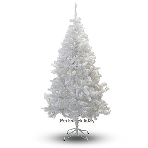 Product Cover Perfect Holiday Christmas Tree, 4-Feet, PVC Crystal White