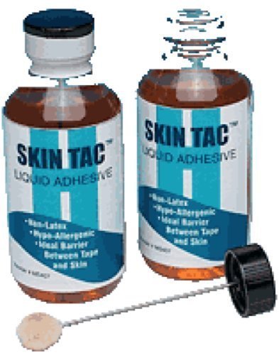 Product Cover Torbot Group Inc Skin Tac Liquid Adhesive Barrier 4Oz, Clear, Hypoallergenic, Latex-Free (Bottle of 4 oz)
