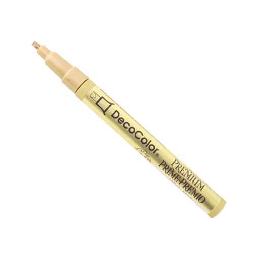 Product Cover Uchida of America 250-CGLD DecoColor Premium 2mm Calligraphy Pen, Gold